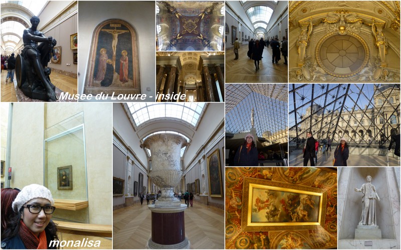 inside the Louvre